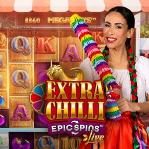 Extra Chilli Epic Spins live at Cricbaba Casino